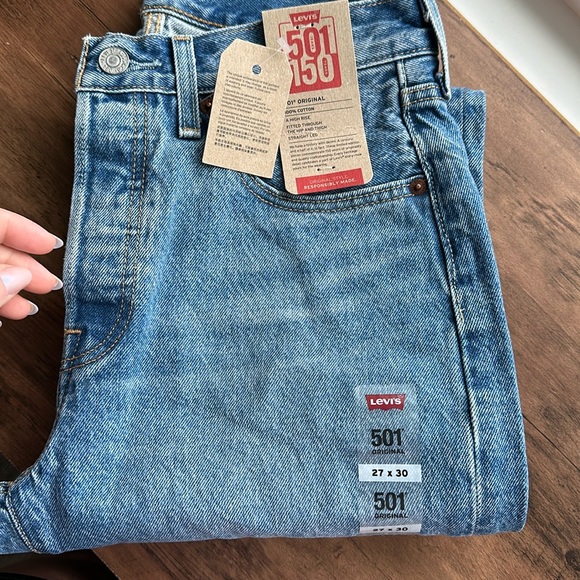 Levi’s 502 original jeans Women’s size 27x30 - Picture 1 of 3
